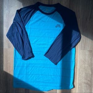 Nike SB Dri-FIT 3/4 Sleeve Baseball Tee